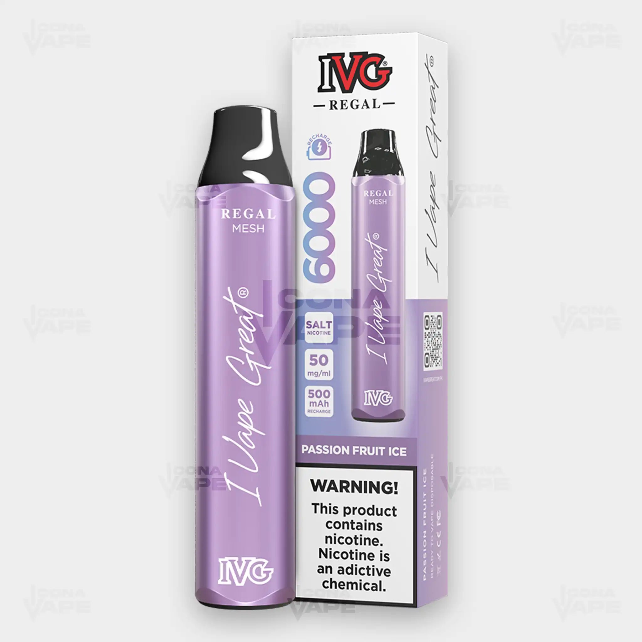 IVG REGAL MESH 6000 PUFFS DISPOSABLE VAPE