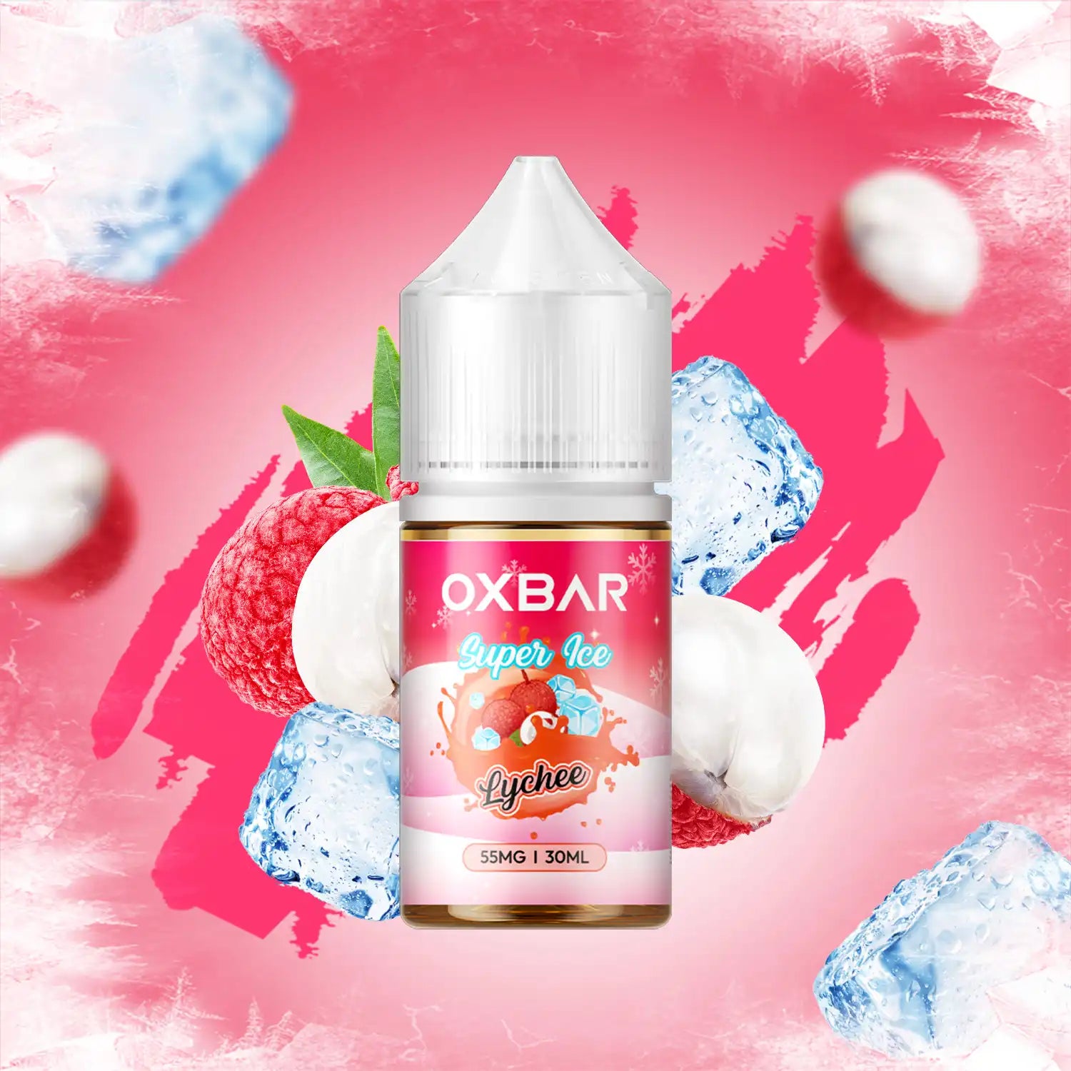 Oxbar E-Juice Super Ice Lychee 30ml Nic Salt