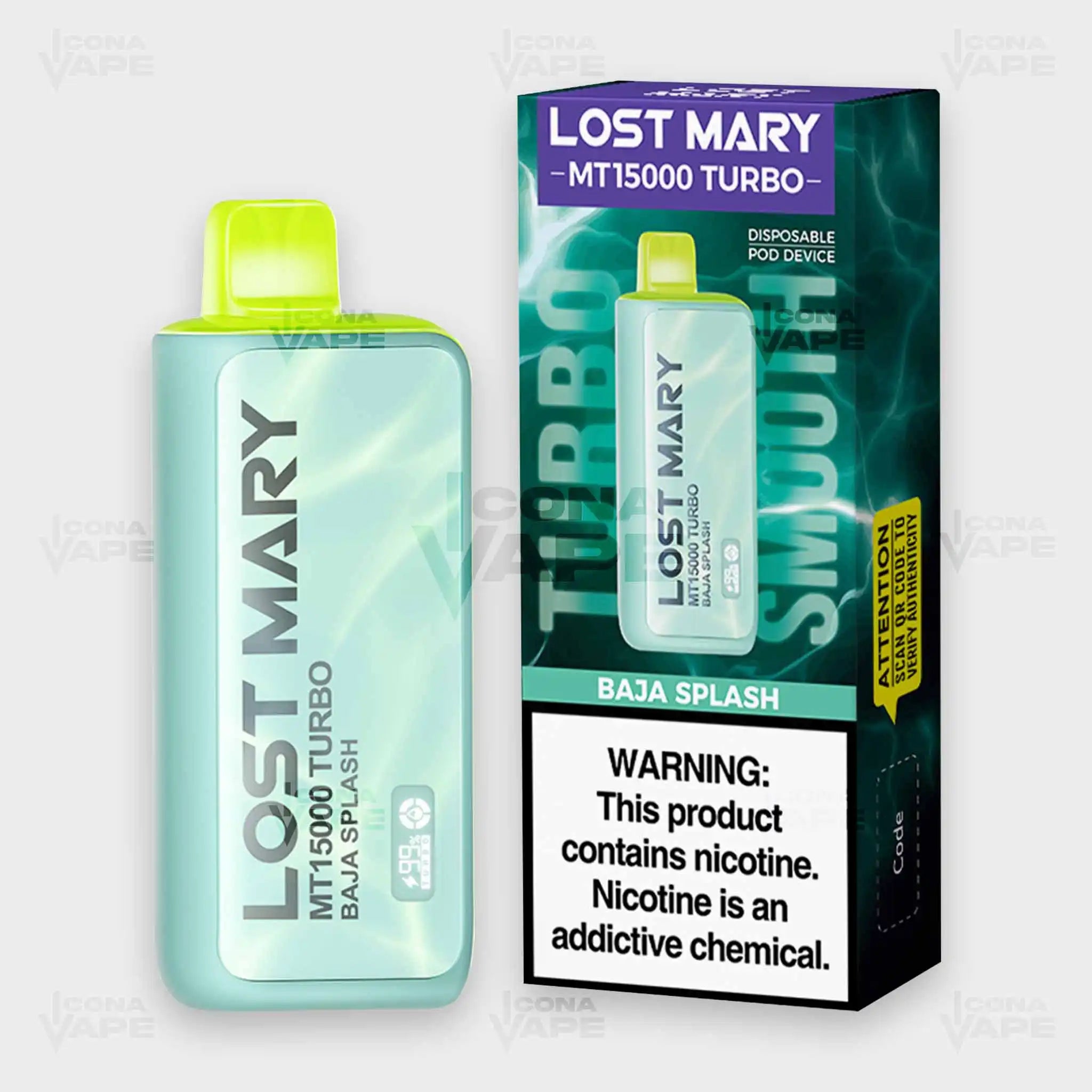 LOST MARY MT15000 TURBO DISPOSABLE VAPE