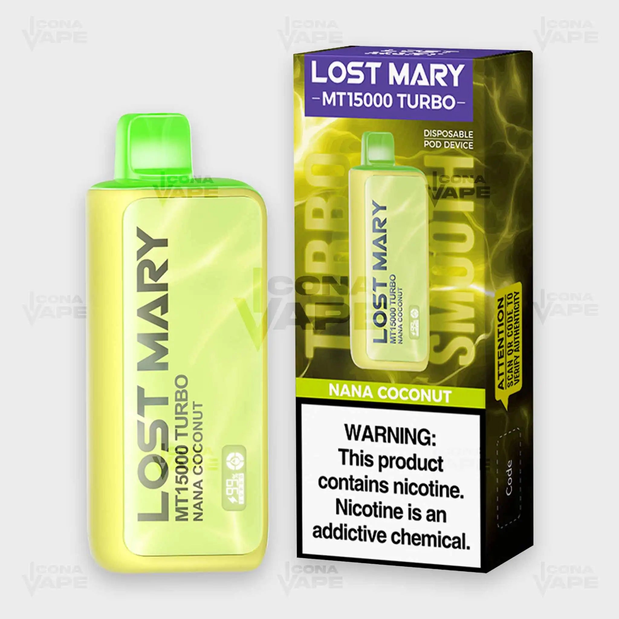 LOST MARY MT15000 TURBO DISPOSABLE VAPE