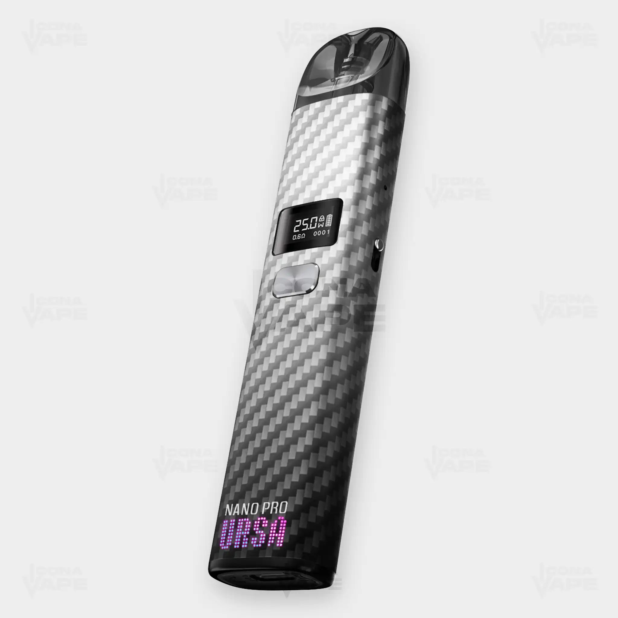 Ursa Nano Pro Silver Carbon Gradient Lost Vape Pod System Kit