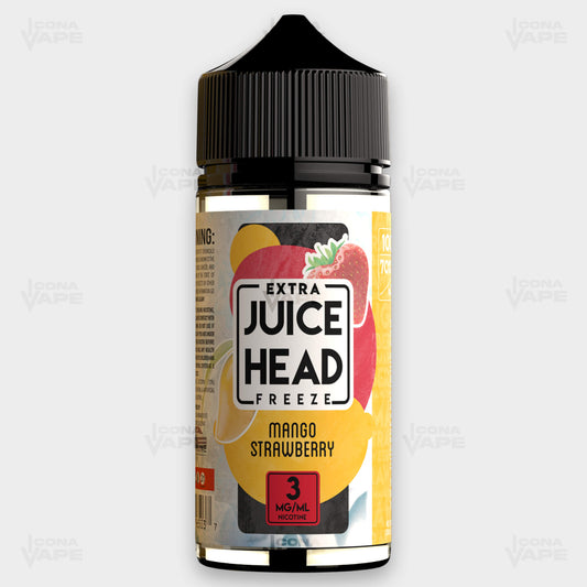 Juice Head Extra Freeze Mango Strawberry 100ml 3mg Vape Juice Bottle