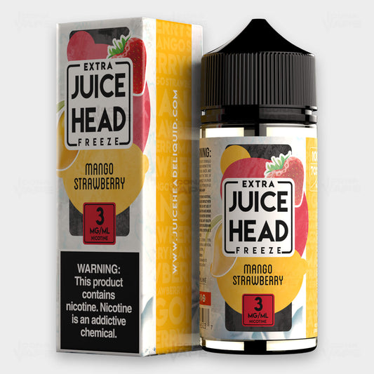 Juice Head Extra Freeze Mango Strawberry Vape Juice 100ml Bottle