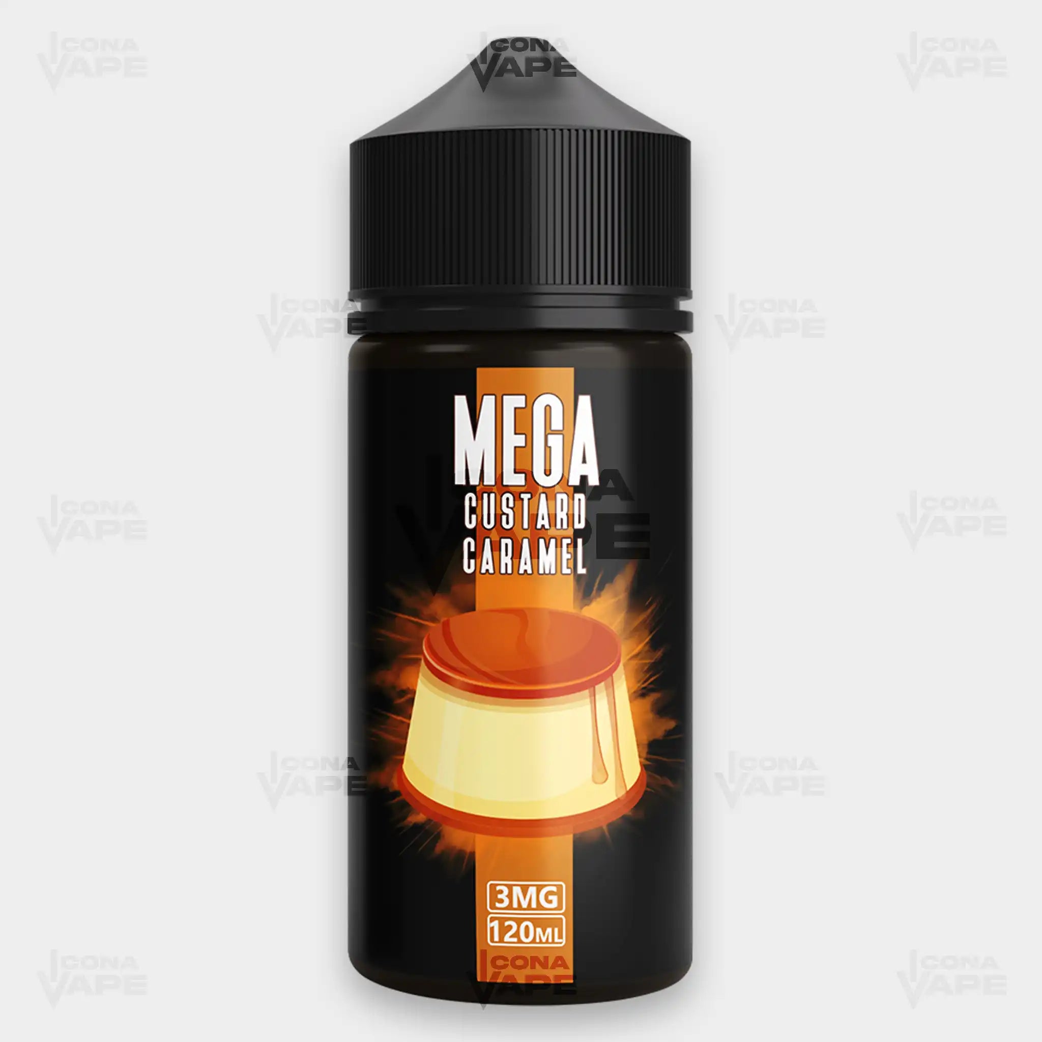 CUSTARD CARAMEL - MEGA - 120ML