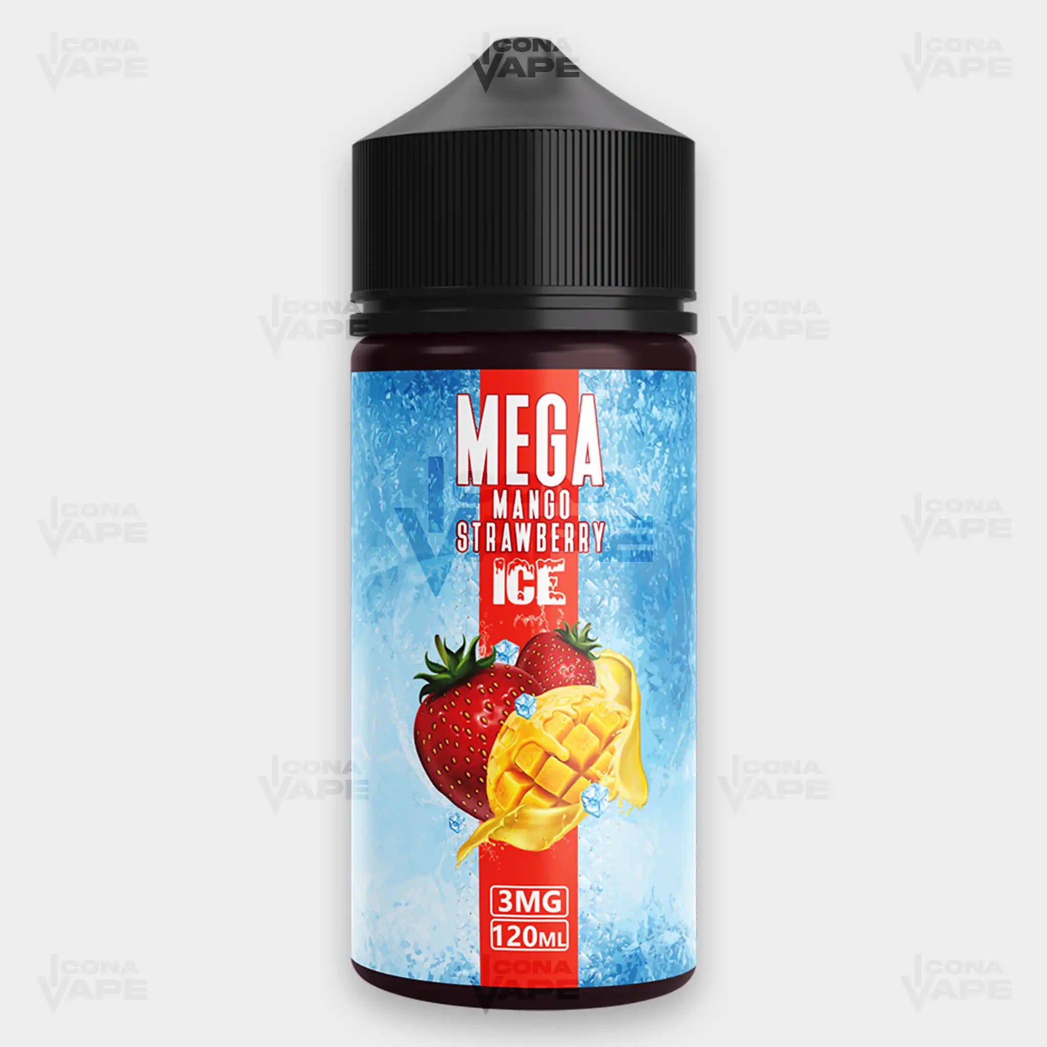 MANGO STRAWBERRY ICE - MEGA - 120ML
