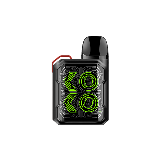 UWELL CALIBURN GK2 18W POD SYSTEM Integrated 690mAh battery Caliburn G & G2 Coil Series Durable zinc-alloy construction Portable design 2mL eJuice or nicotine salt capacity Draw-activated firing mechanism LED indicator light Haptic feedback Travel pod system