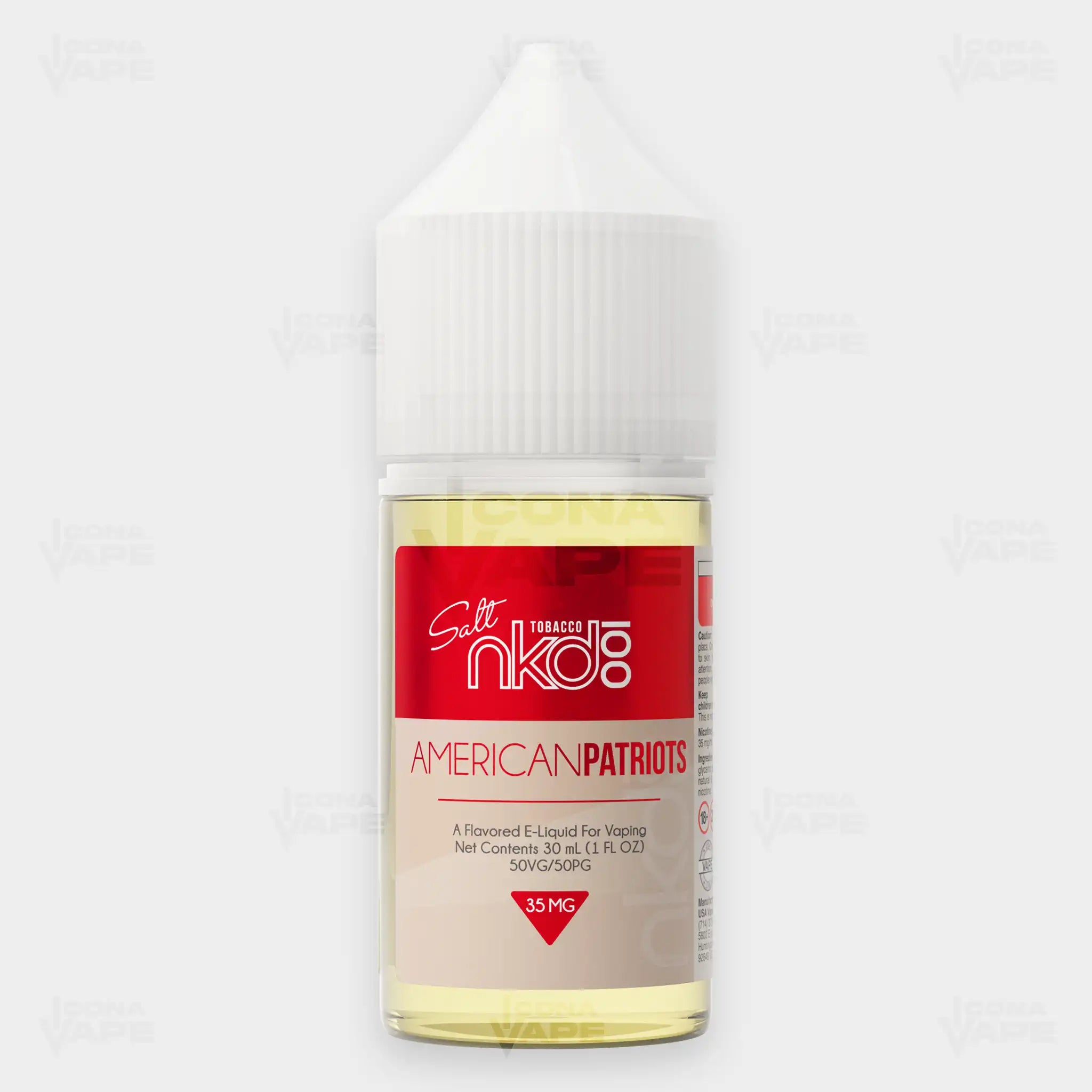 AMERICAN PATRIOTS - NKD 100 SALT E-LIQUID - 30ML