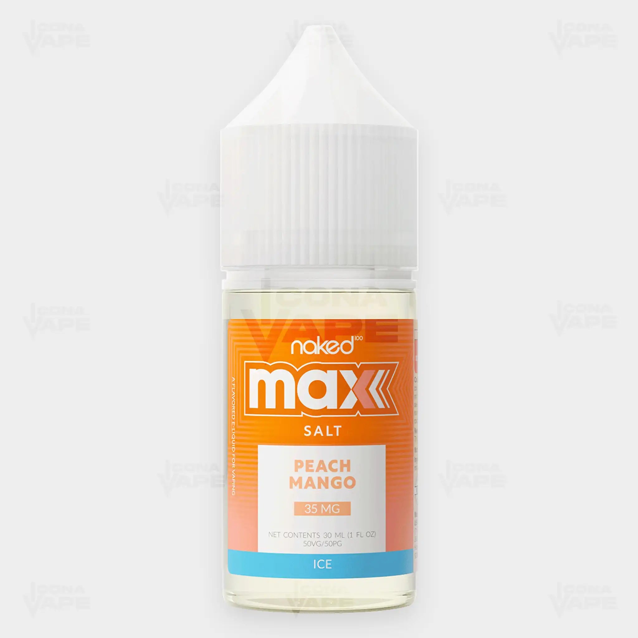 ICE PEACH MANGO - NAKED MAX SALT - 30ML