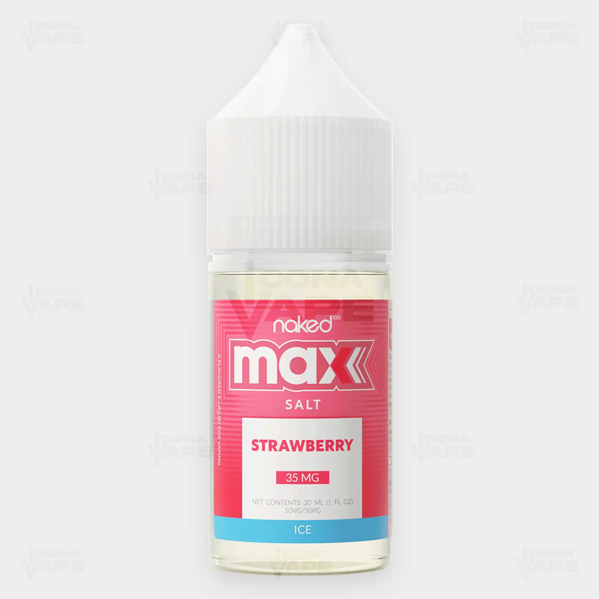 ICE STRAWBERRY - NAKED MAX SALT - 30ML