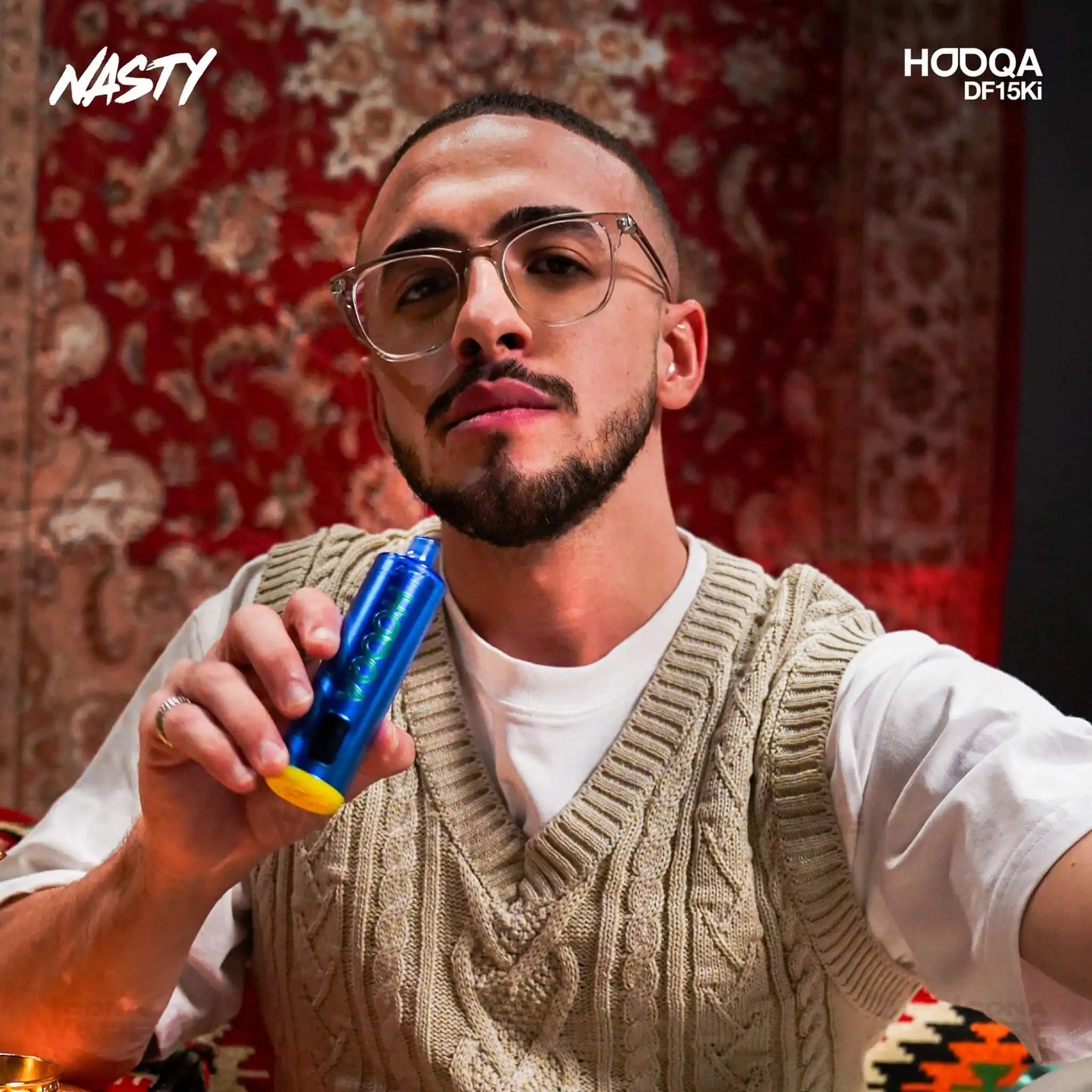 NASTY HOOQA DF15Ki DISPOSABLE VAPE
