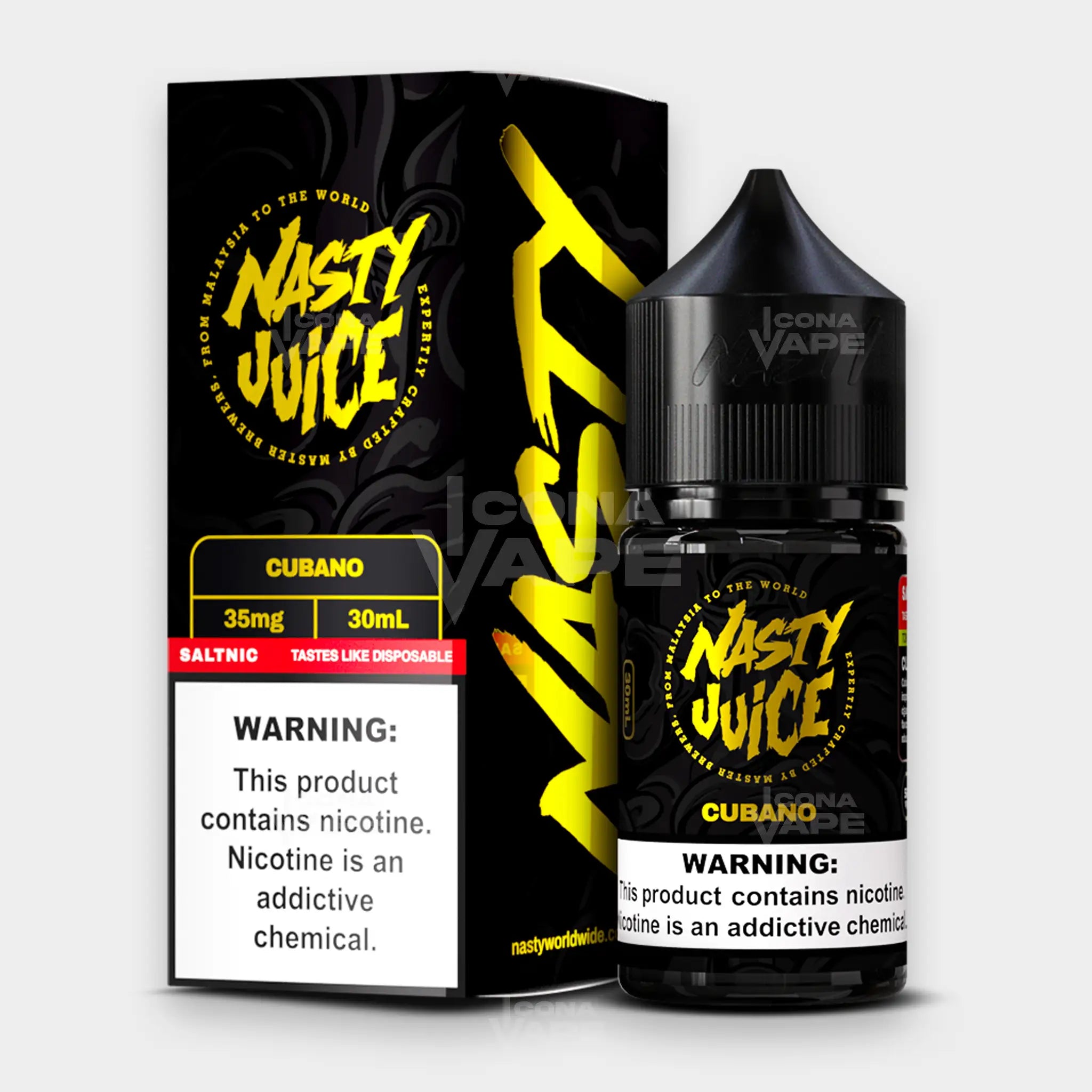 cubano vape juice Nasty | Nic Salt 30ml Starting today, July 31, F: Sour Apple FLAVORS:Sour Apple Ice