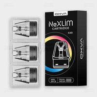oxva nexlim cartridge pack 0.6 ohm dual mesh pod for rdl vaping 4ml 3pcs
