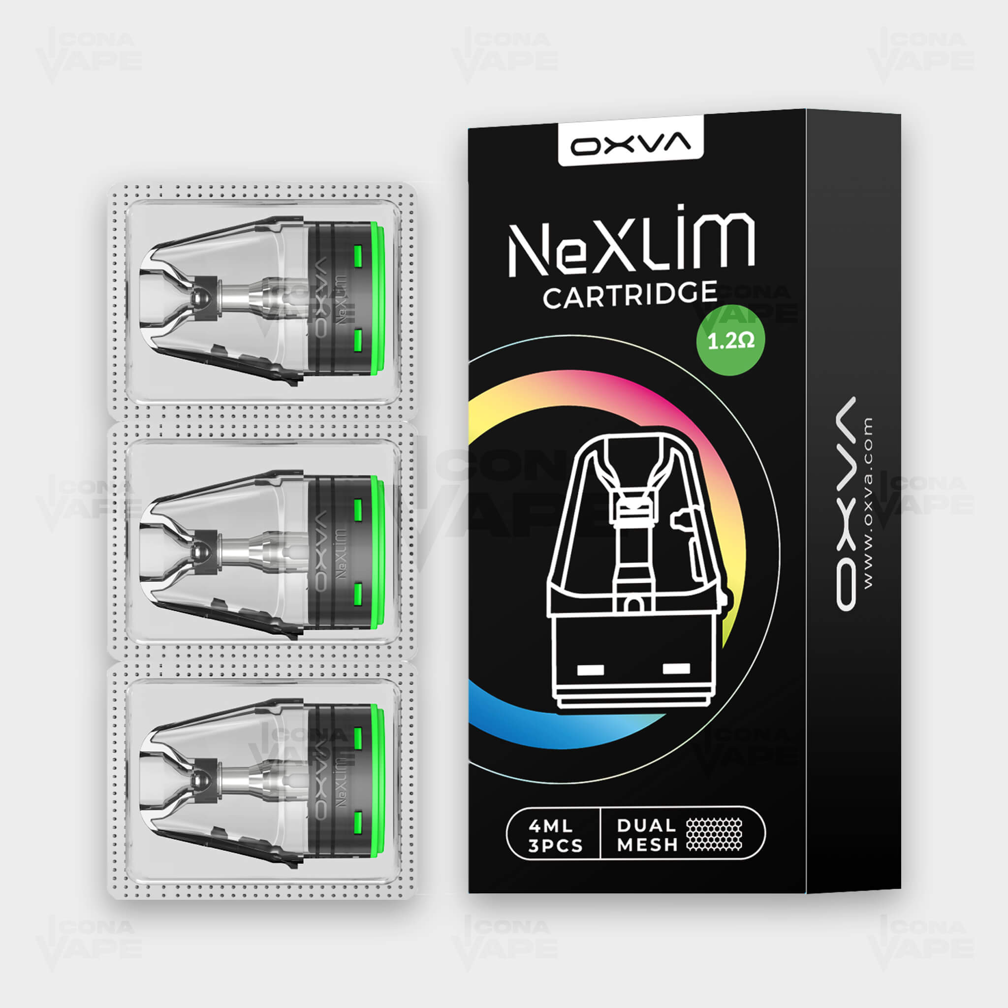 oxva nexlim 1.2 ohm replacement pod 4ml cartridge pack for mtl vape dual mesh price in pakistan
