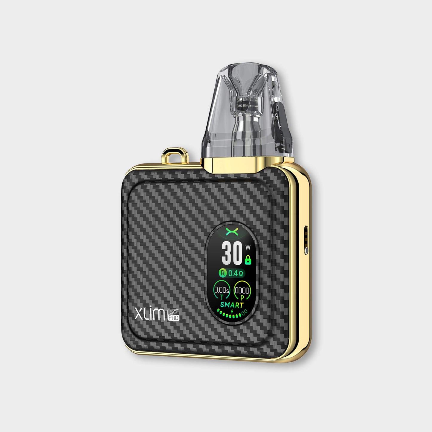 OXVA XLIM SQ PRO 30W POD SYSTEM 30W output 0.96" TFT color screen Dynamic themes 1200mAh built-in battery Leak-resistant design NicSalt and Freebase e-liquids compatibility Smart Mode and Power Mode Eight stylish colors ICONA VAPE