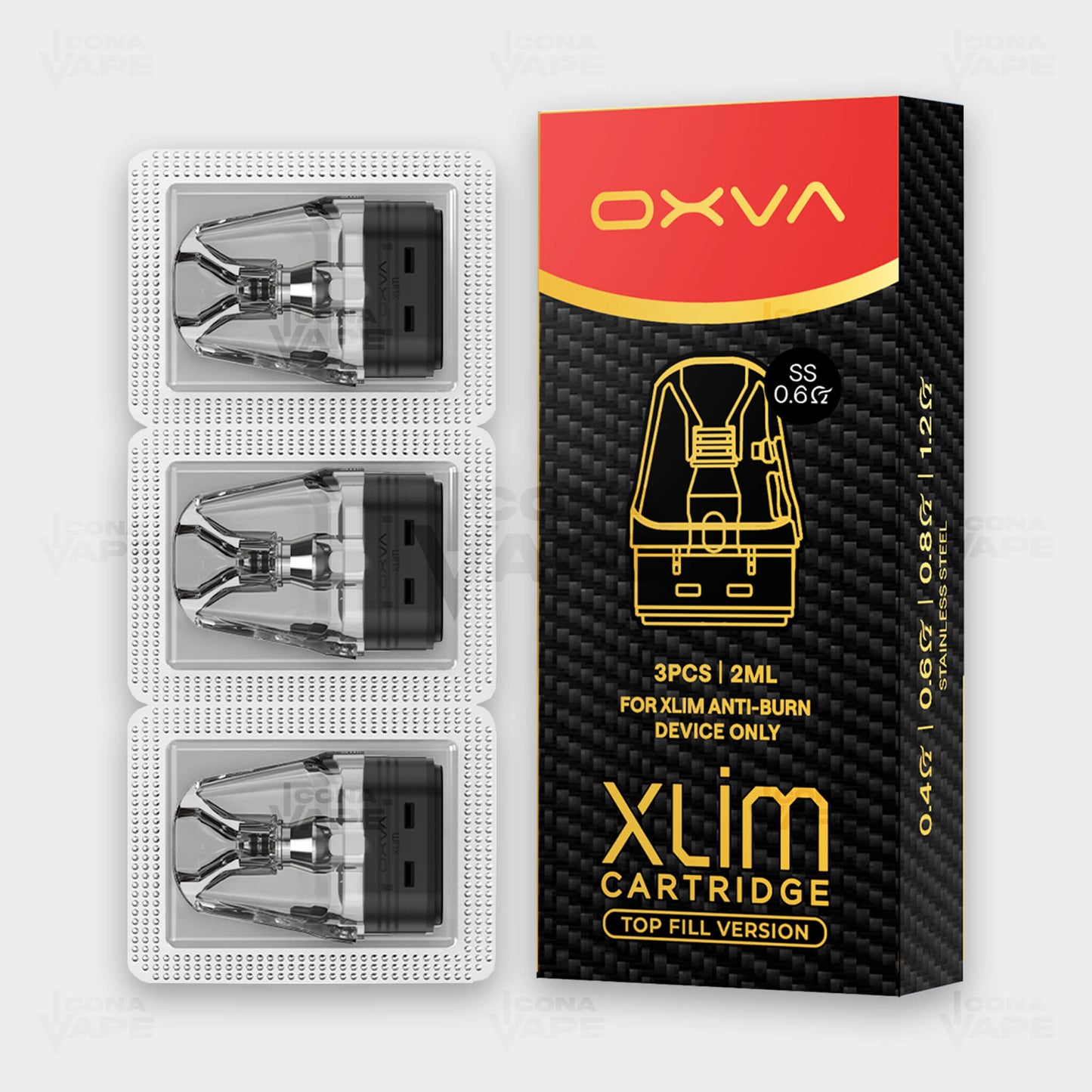 OXVA XLIM STAINLESS STEEL CARTRIDGE