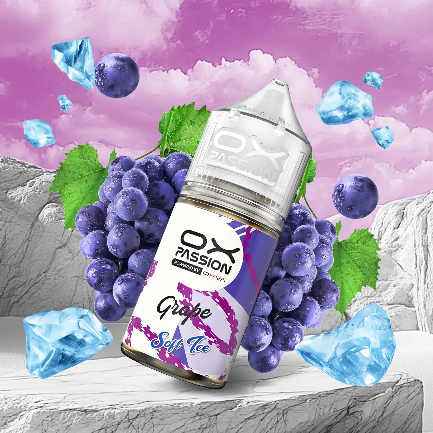 GRAPE - OX PASSION SOFT ICE - 30ML