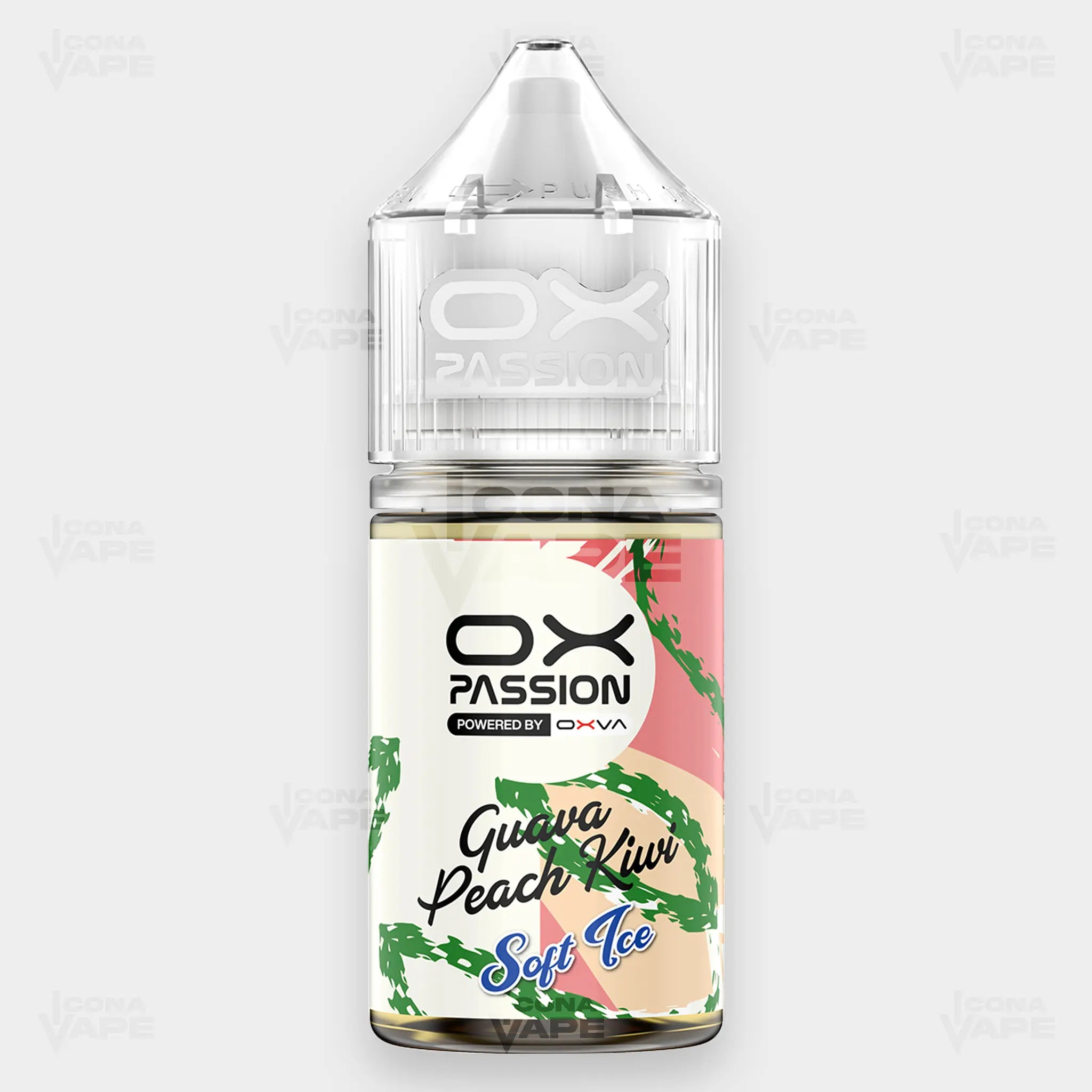 GUAVA PEACH KIWI - OX PASSION SOFT ICE - 30ML