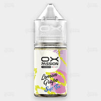 Ox Passion Soft Ice Lemon Grape 30ml Nic Salt 30mg 50mg Powered by Oxva