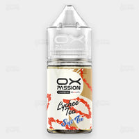 Ox Passion Soft Ice Lychee Tea 30ml Nic Salt 30mg 50mg Powered by Oxva