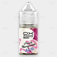 Ox Passion Soft Ice Peach Mangosteen 30ml Nic Salt 30mg 50mg Powered by Oxva