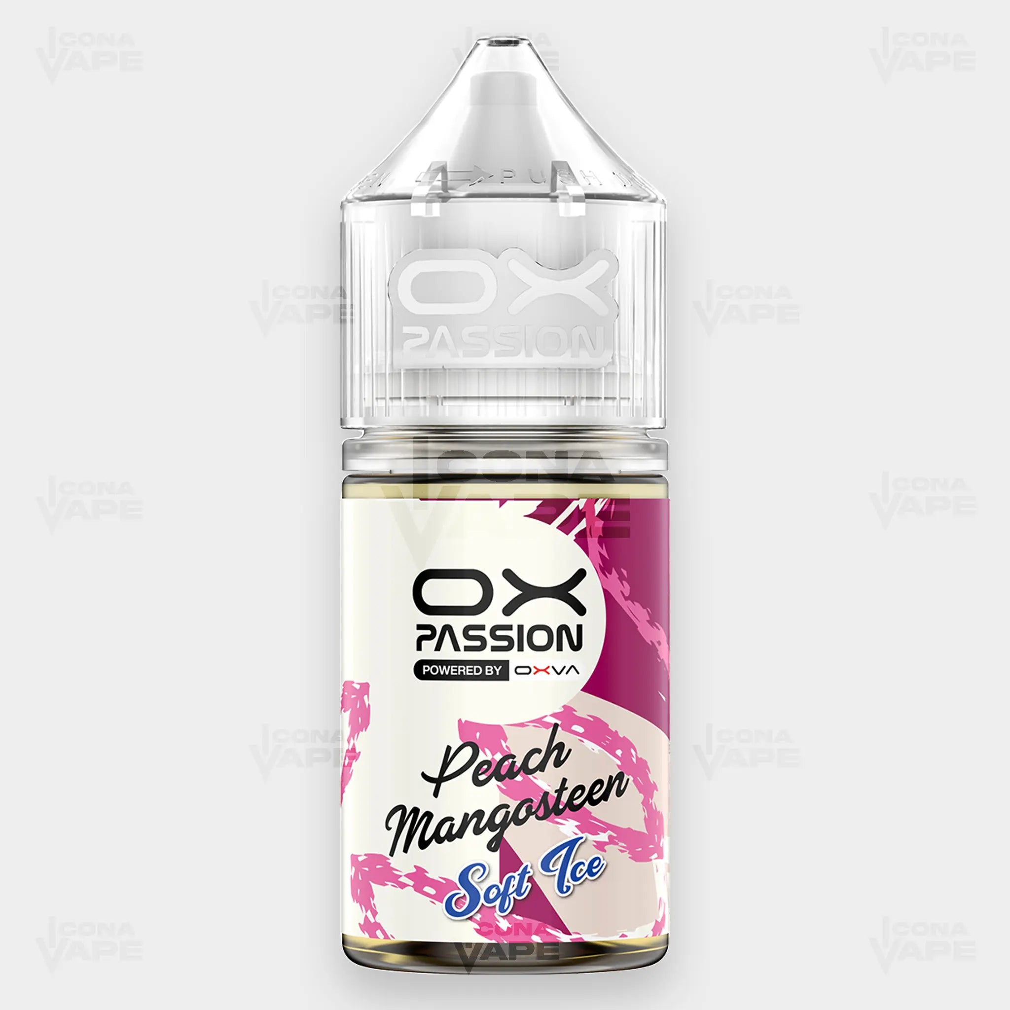 PEACH MANGOSTEEN - OX PASSION SOFT ICE - 30ML