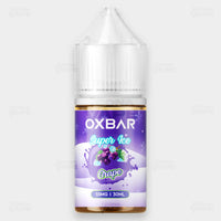 Oxbar E-Liquid Super Ice Grape Flavor 55mg 30ml