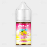 Oxbar Nic Salt E-Liquid Super Ice Pineapple Pink Flavor 35mg 55mg 30ml