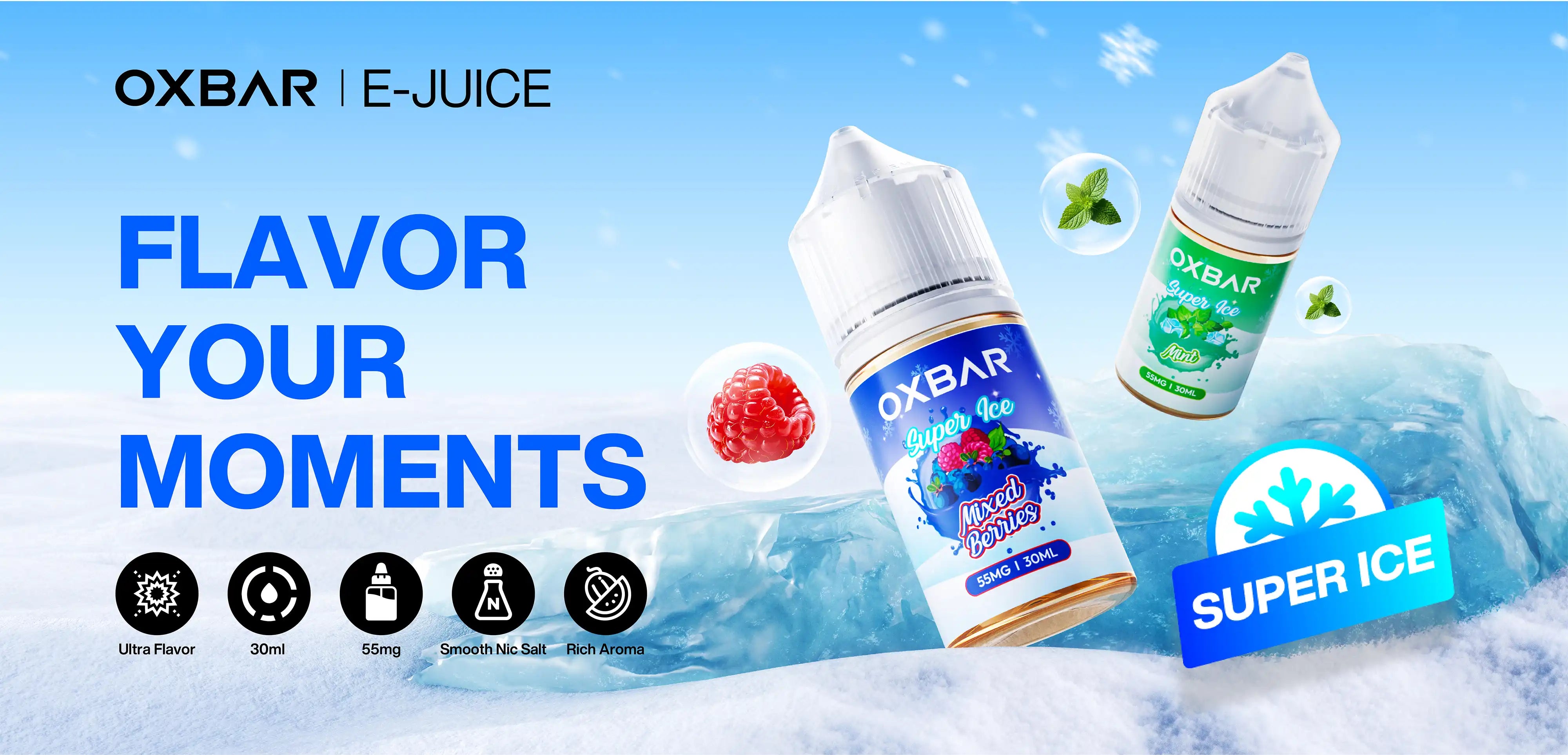 Oxbar E-Juice Super Ice Pakistan