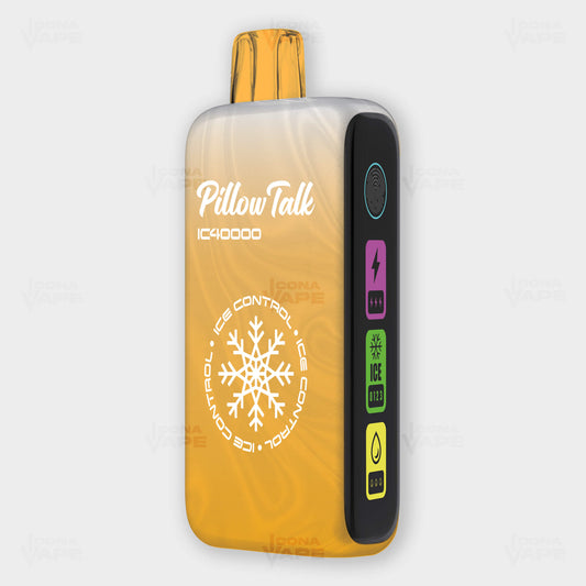 pillow talk ic40000 mexican mango disposable vape – 40k puff crystal edition device with display screen pakistan