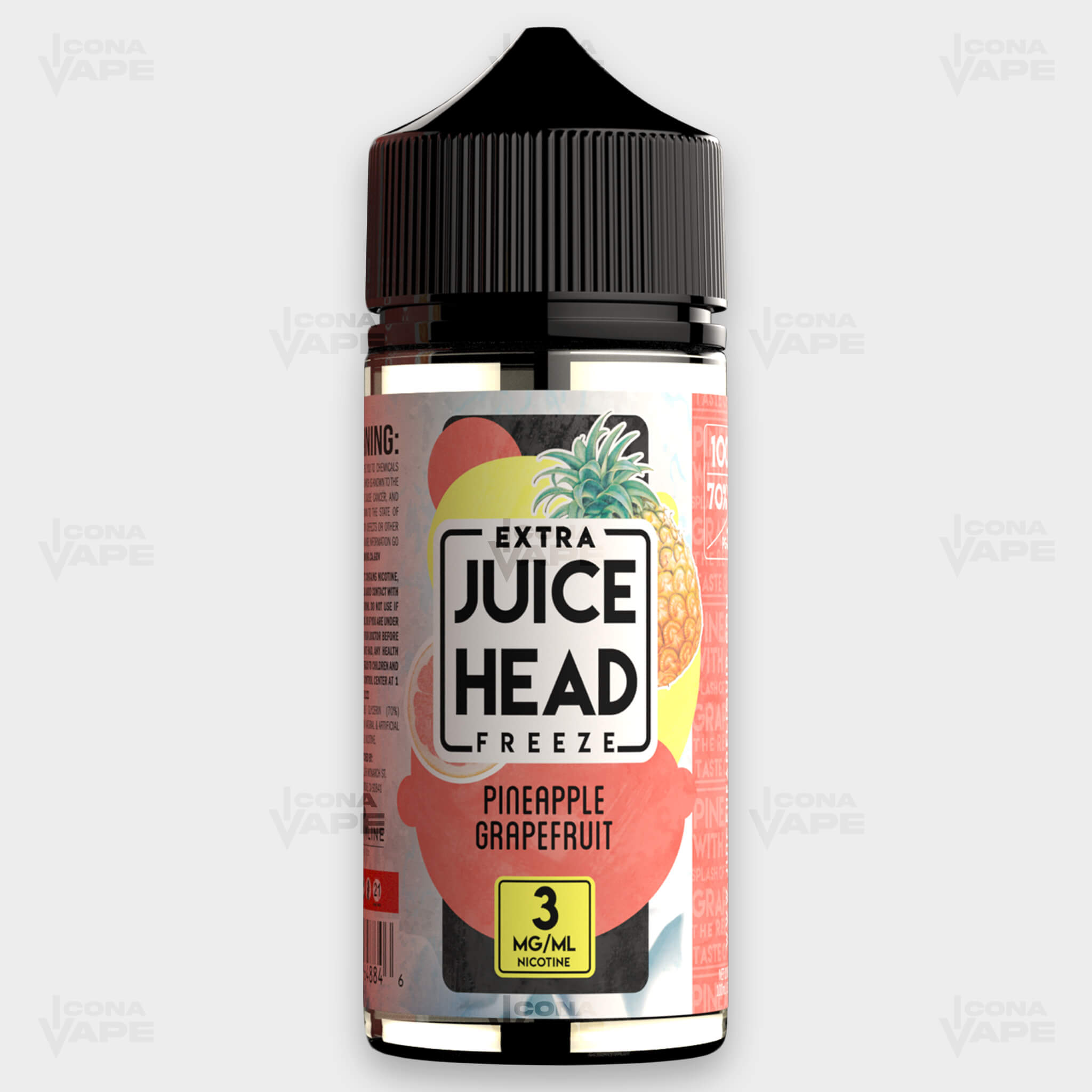 PINEAPPLE GRAPEFRUIT - JUICE HEAD EXTRA FREEZE - 100ML