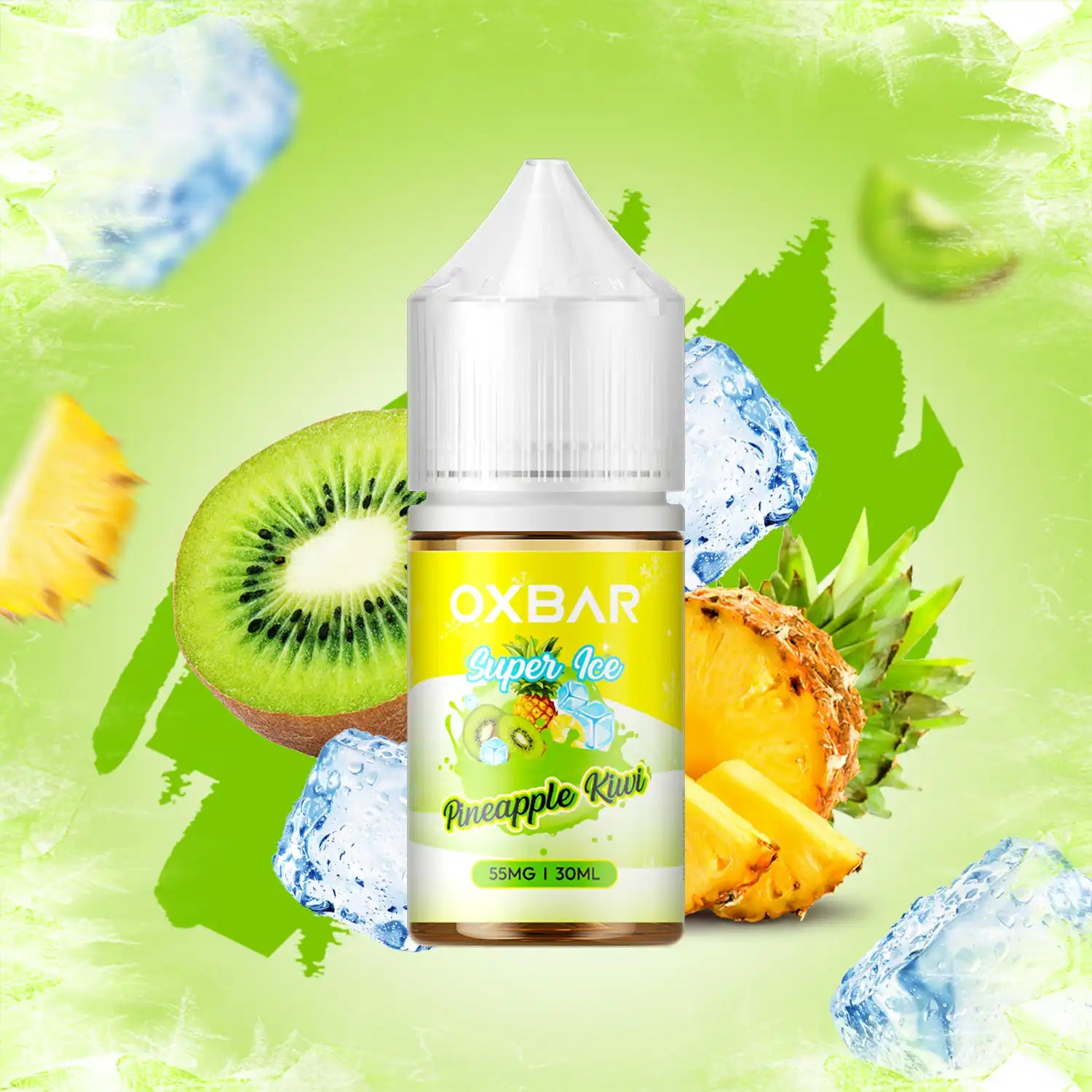 PINEAPPLE KIWI - OXBAR E-JUICE - 30ML