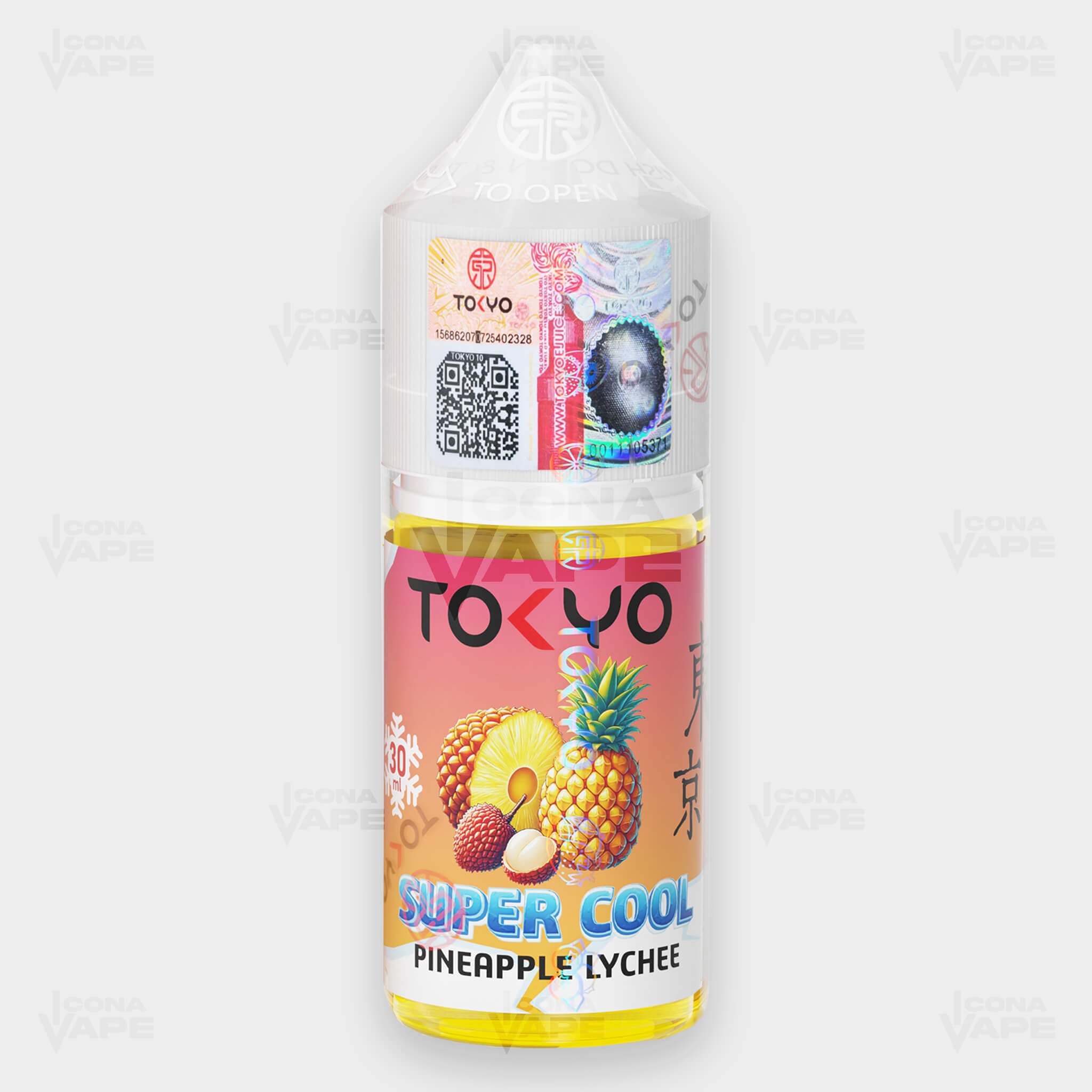 PINEAPPLE LYCHEE - TOKYO SUPER COOL - 30ML