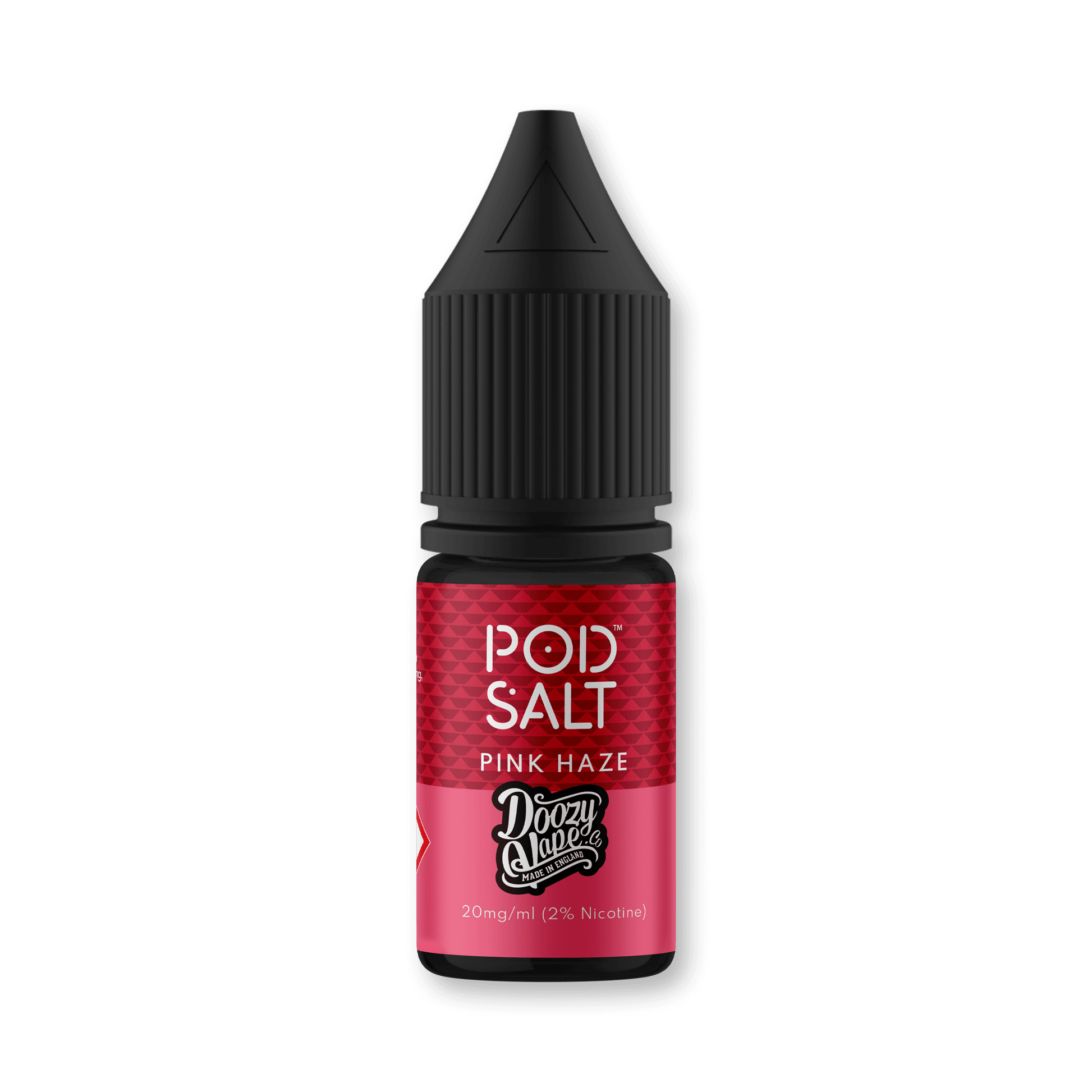 Doozy Vape Co Pink Haze Pod Salt Nicotine Salt Zingy lemon Citrus fruits Tangy edge Pod Salt Fusions Exclusive E-liquid collaboration Leading brands Signature flavors Award-winning Nicotine Salt Delightful taste Hit the Spot ICONA VAPE Shop now Bottle size: 10ml Ratio: 50VG/50PG Made in the UK TPD Compliant