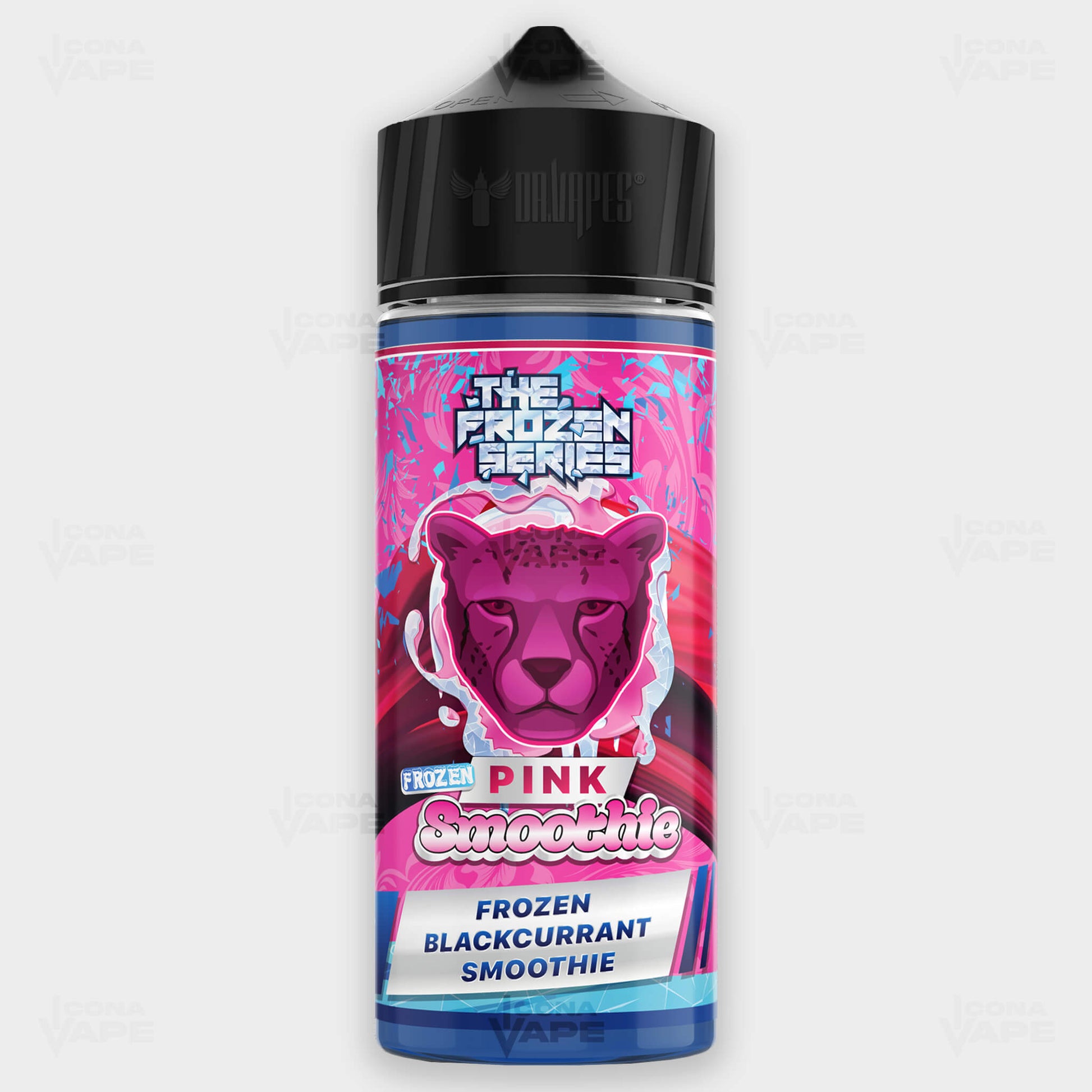 Dr Vapes Pink Frozen Smoothie 120ml E-Liquid – Frozen Blackcurrant Smoothie Vape Juice