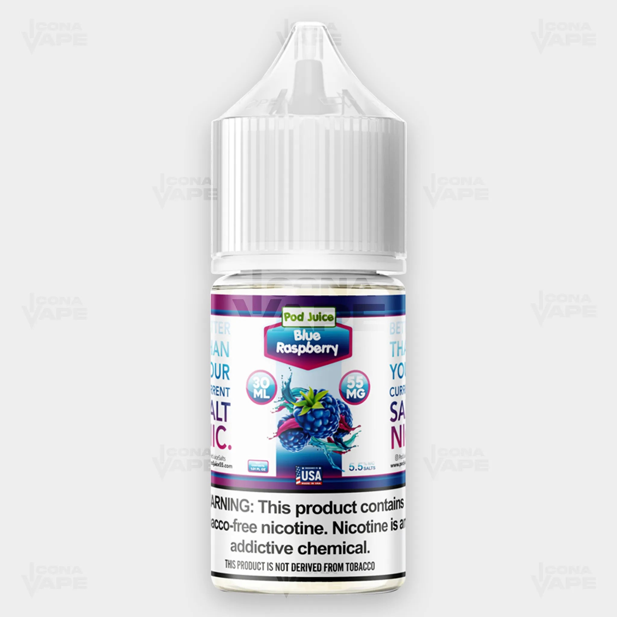 BLUE RASPBERRY - POD JUICE - 30ML