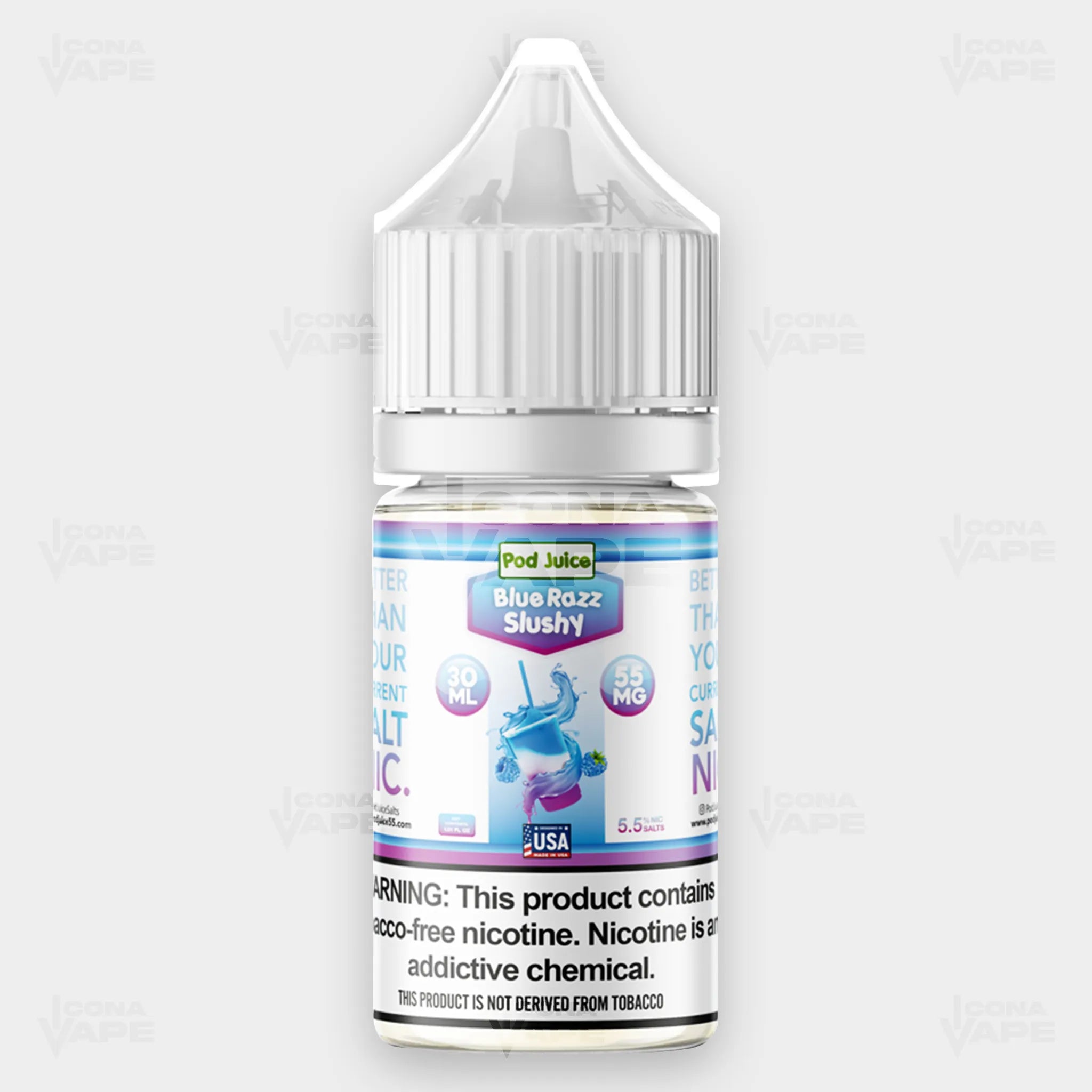 BLUE RAZZ SLUSHY - POD JUICE - 30ML