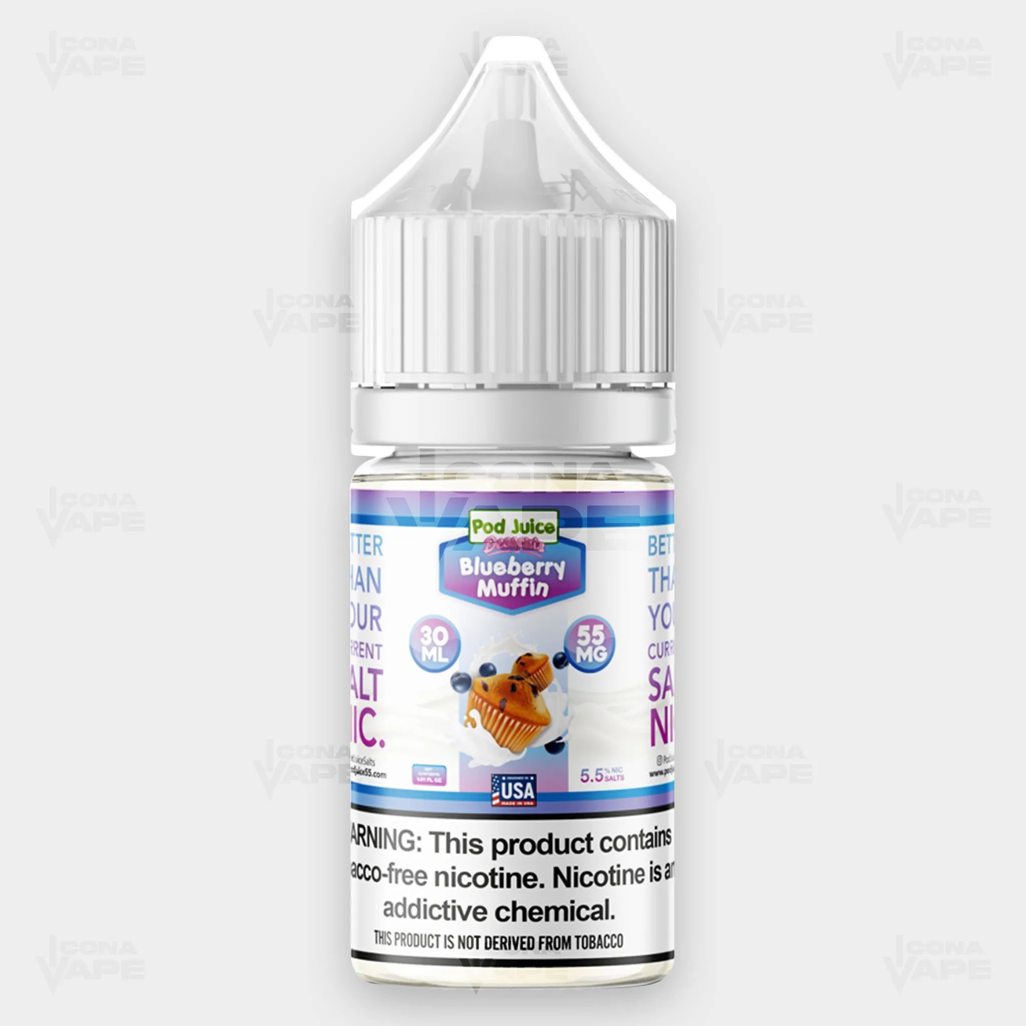 BLUEBERRY MUFFIN - POD JUICE - 30ML