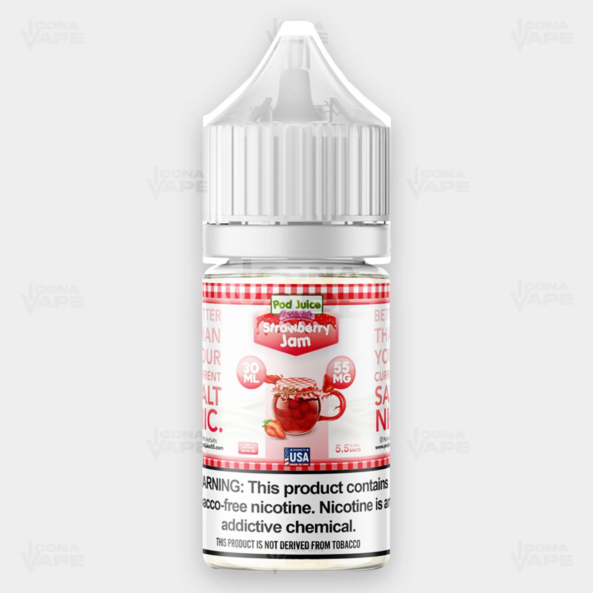 STRAWBERRY JAM - POD JUICE - 30ML
