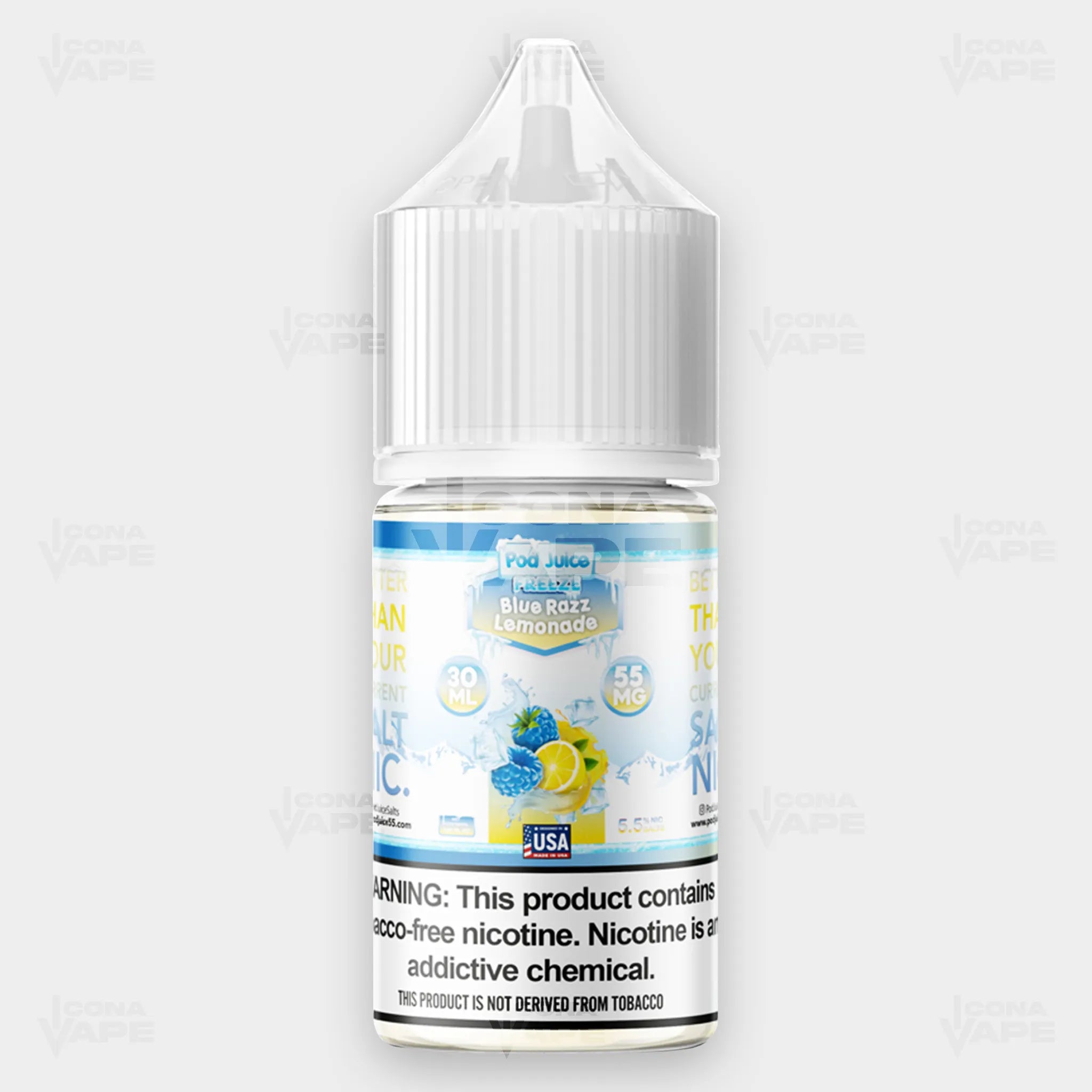 FREEZE BLUE RAZZ LEMONADE - POD JUICE - 30ML