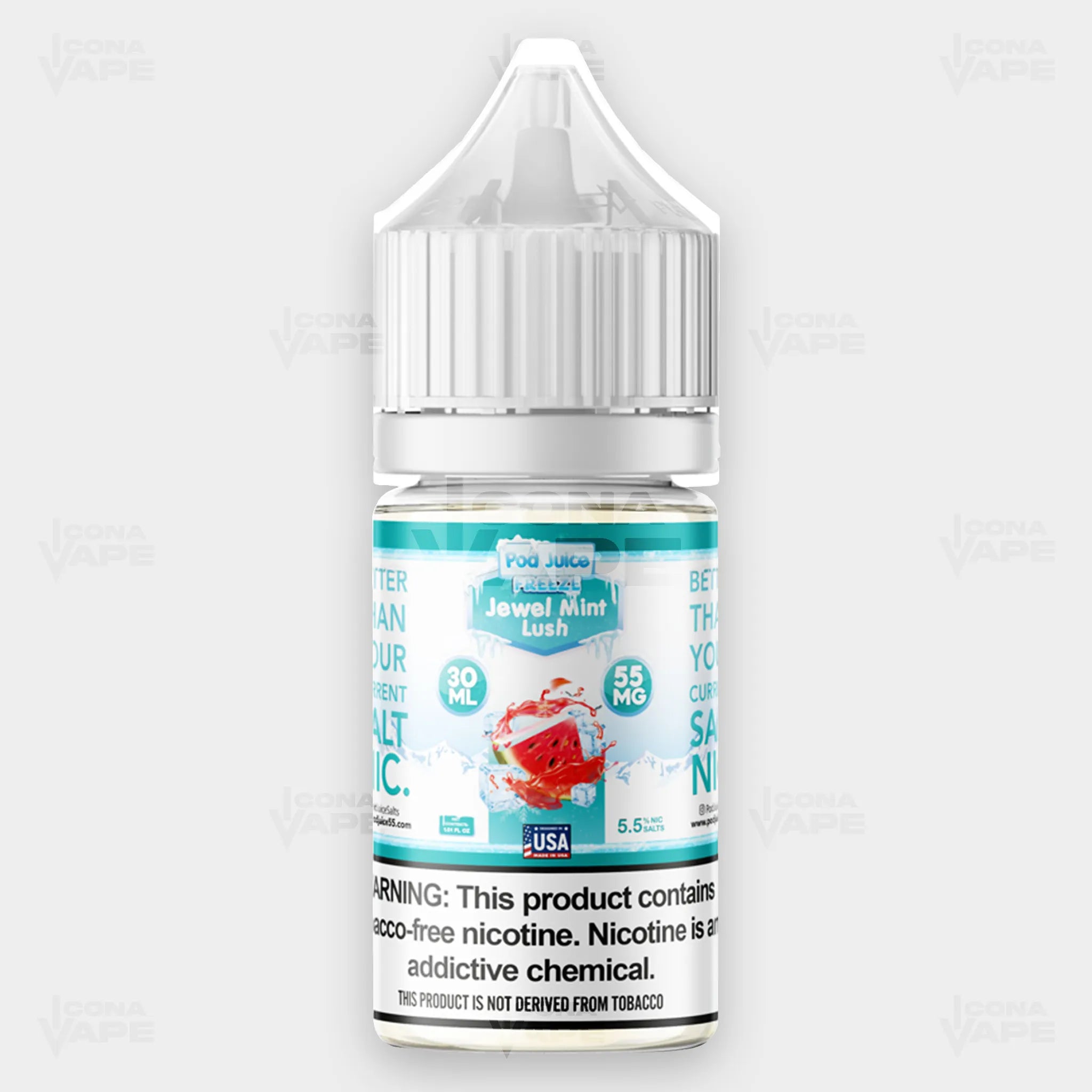 JEWEL MINT LUSH - POD JUICE - 30ML