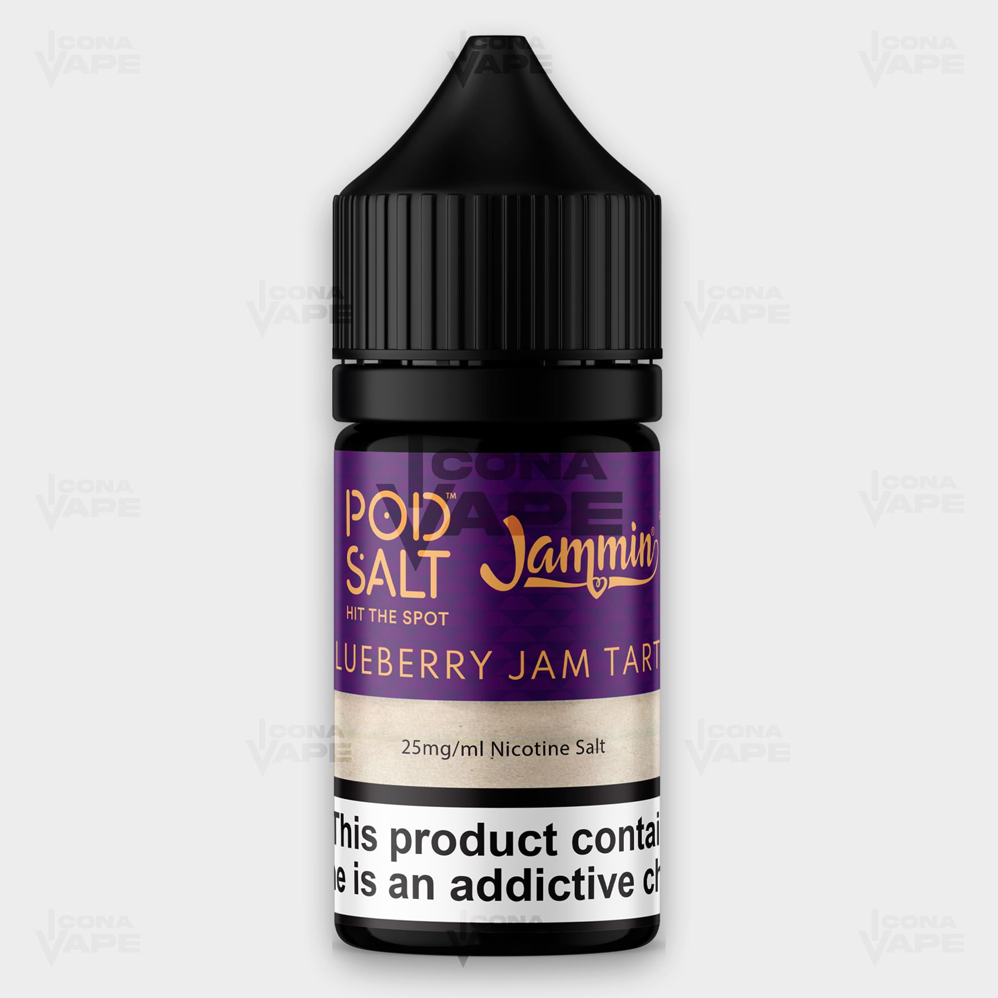 BLUEBERRY JAM TART - POD SALT FUSIONS - 30ML