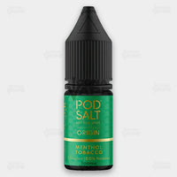 Pod Salt Origin Menthol Tobacco 10ml 11mg 20mg Nic Salt E-Liquid | ICONA VAPE Pakistan