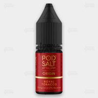Pod Salt Origin Royal Tobacco 10ml 11mg 20mg Nic Salt E-Liquid | ICONA VAPE Pakistan