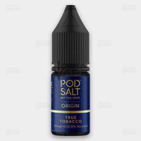 Pod Salt Origin True Tobacco 10ml 11mg 20mg Nic Salt E-Liquid | ICONA VAPE Pakistan