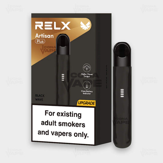 RELX Artisan Plus Black Wave price in Pakistan – metal wave textured body

