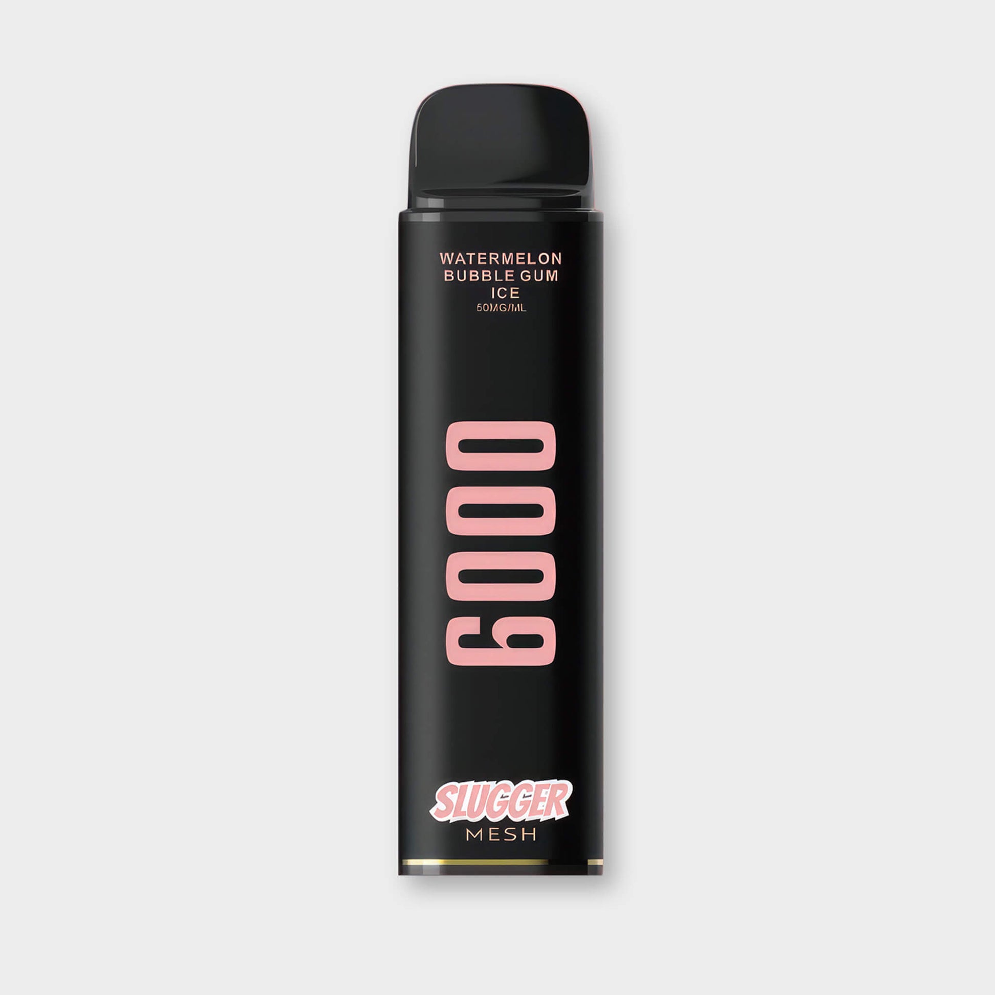 SLUGGER 5% 6000 Puffs Disposable Vape 6000 Puffs Vape 50mg/mL Nicotine Vape Mesh Coil Technology Vape 15mL Vape Juice Capacity 1000mAh Battery Vape Portable Disposable Vape Button-Free Vape Device Easy-to-Use Vape Blueberry Bubble Gum Ice Flavor Vape Watermelon Bubble Gum Ice Flavor Vape Long-Lasting Vape High Nicotine Vape Consistent Vapor Vape SLUGGER Vape for Extended Vaping