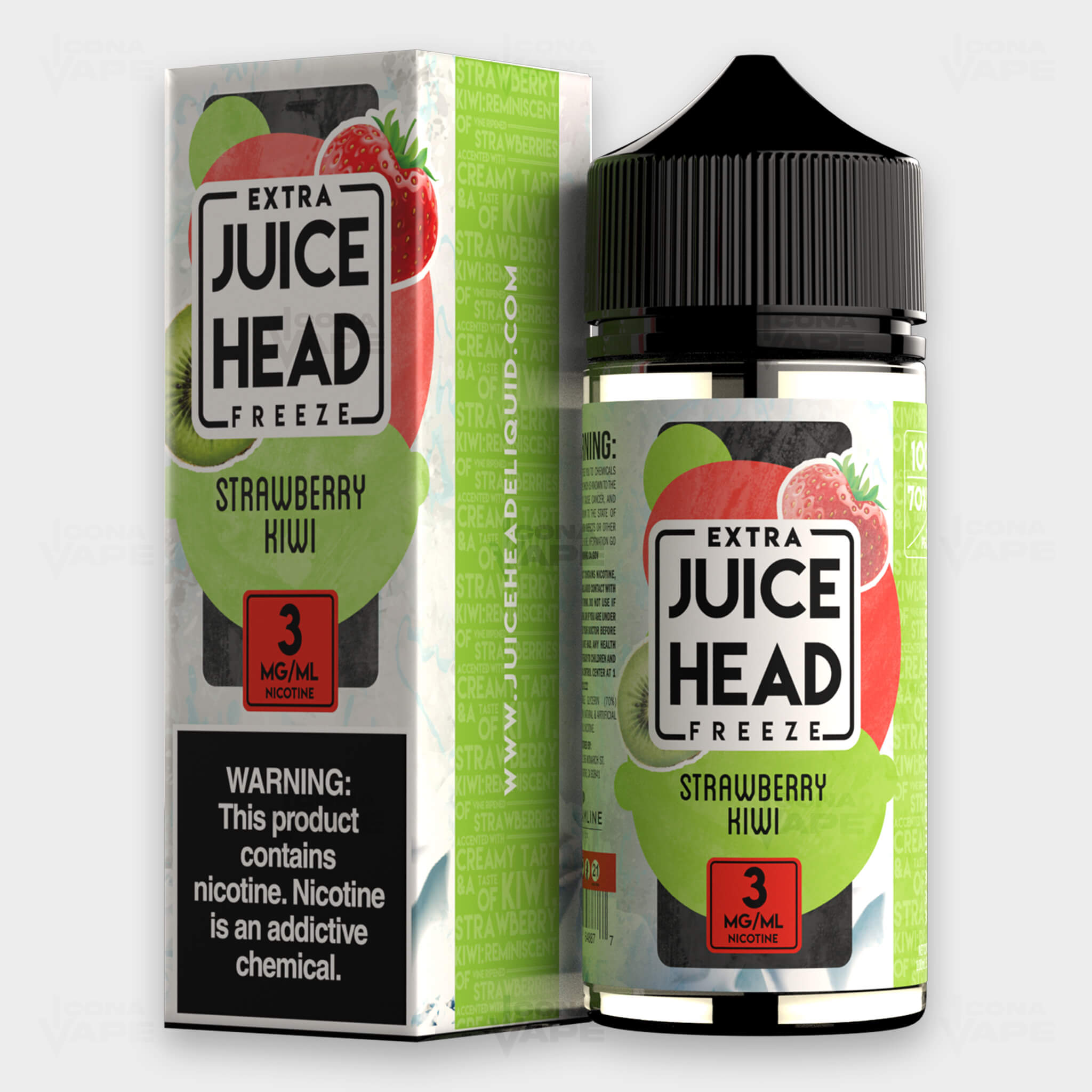 STRAWBERRY KIWI - JUICE HEAD EXTRA FREEZE - 100ML