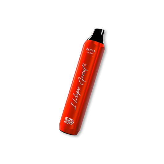 IVG Regal Mesh 6000 puffs 500mAh battery C-type USB charging 50mg nicotine strength 12ml e-liquid capacity Mesh coil Flavor excllence Convenience Sleek design Shop now at ICONA VAPE. Pakistan's most trusted vape store. Located in Karachi.
