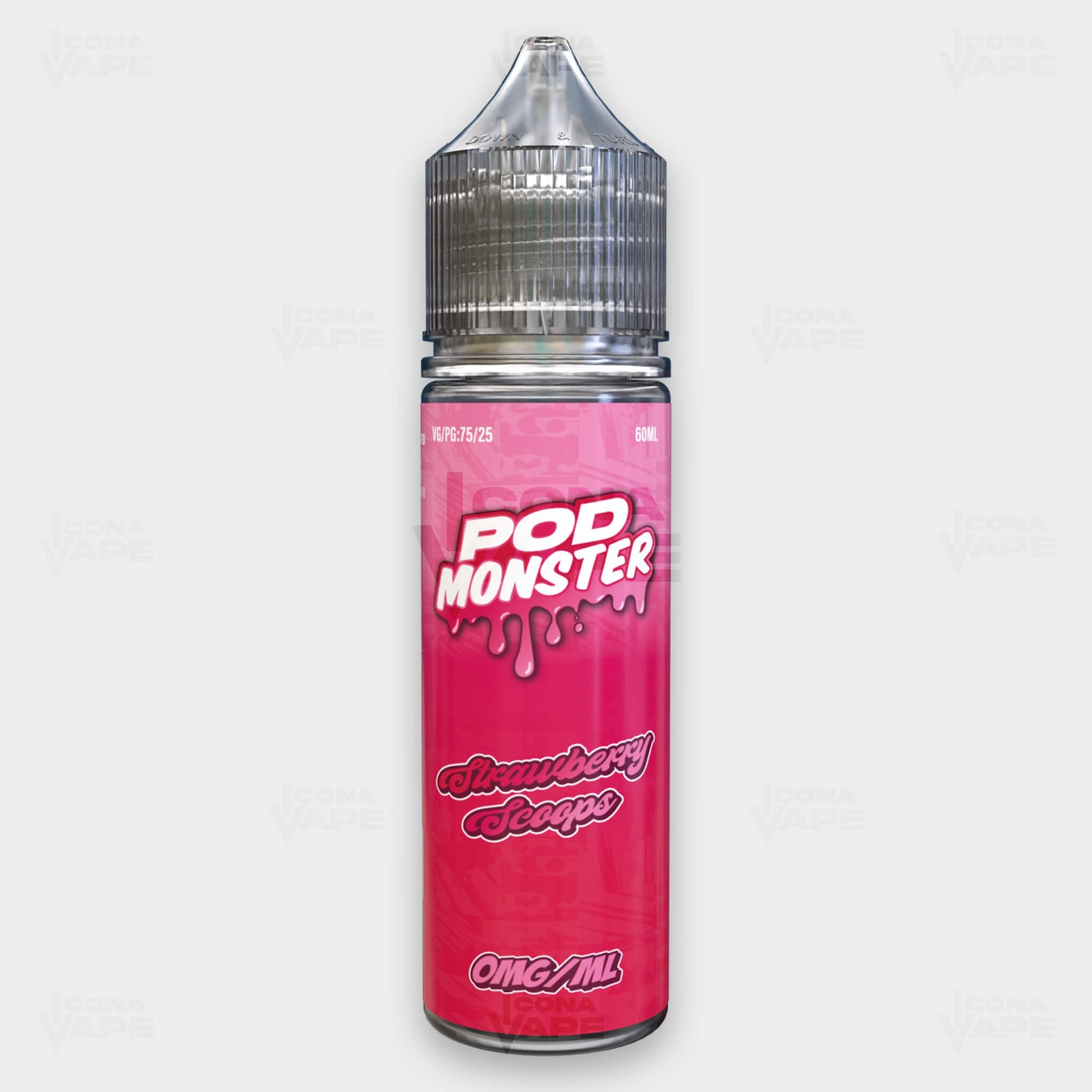 STRAWBERRY SCOOPS - POD MONSTER - 60ML