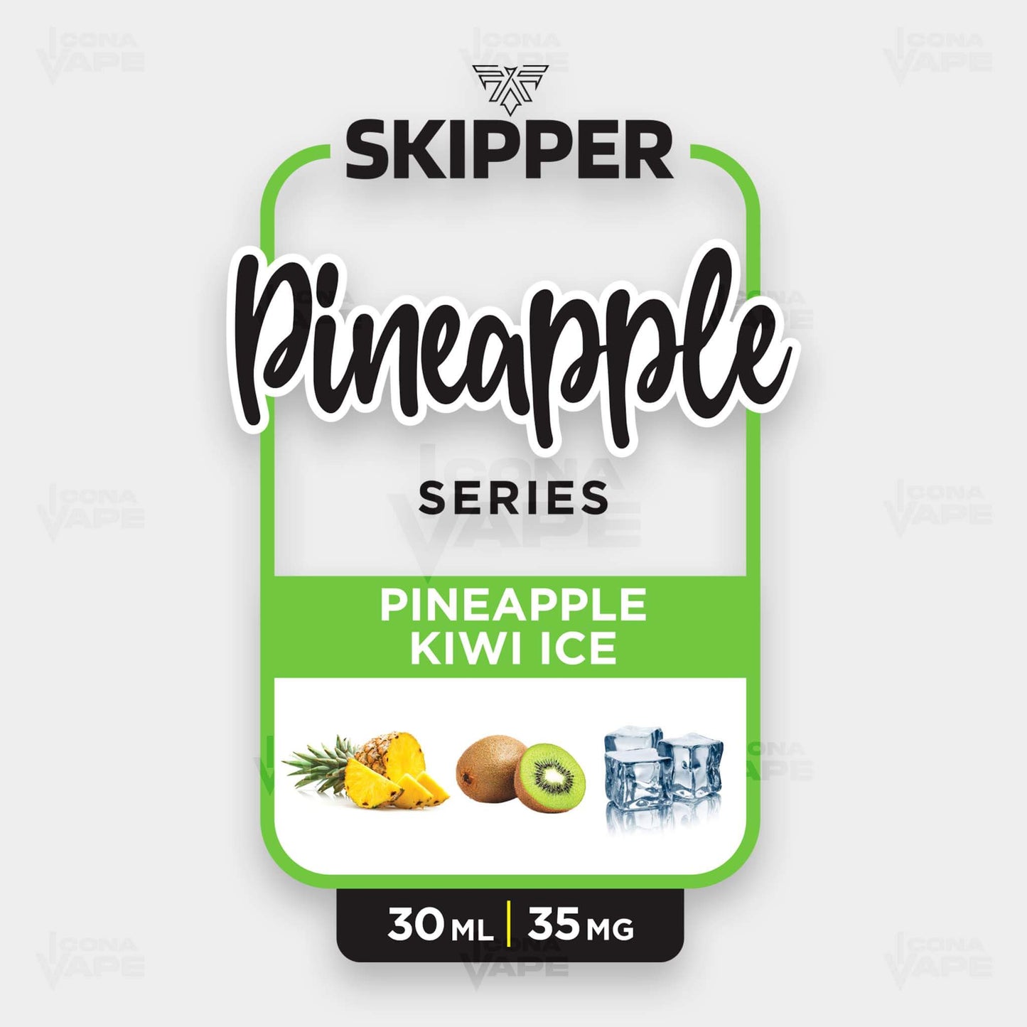 PINEAPPLE KIWI ICE - SKIPPER - 30ML